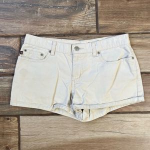 Vintage Polo Jeans Co. Low waisted Y2K shorts